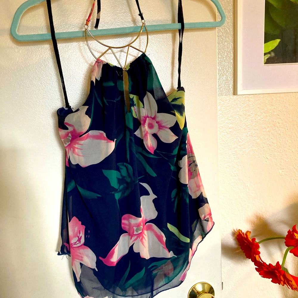 ❣️Metal-collar haltertop 💘